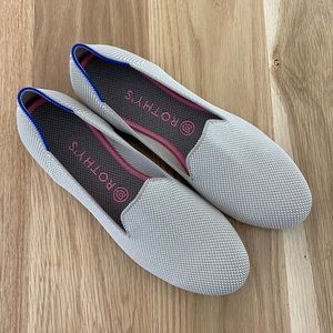 Rothy’s Linen Double Stitch Loafer 10